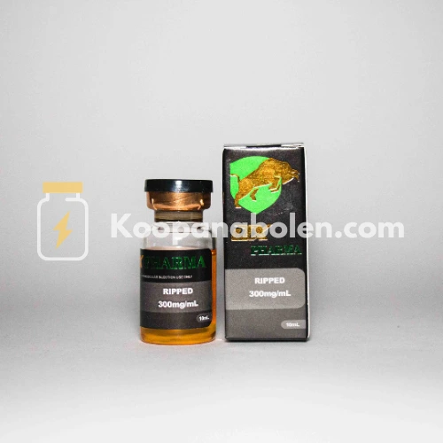 Ripped 300mg injectie OX Pharma – krachtige mix voor vetverlies en spierdefinitie